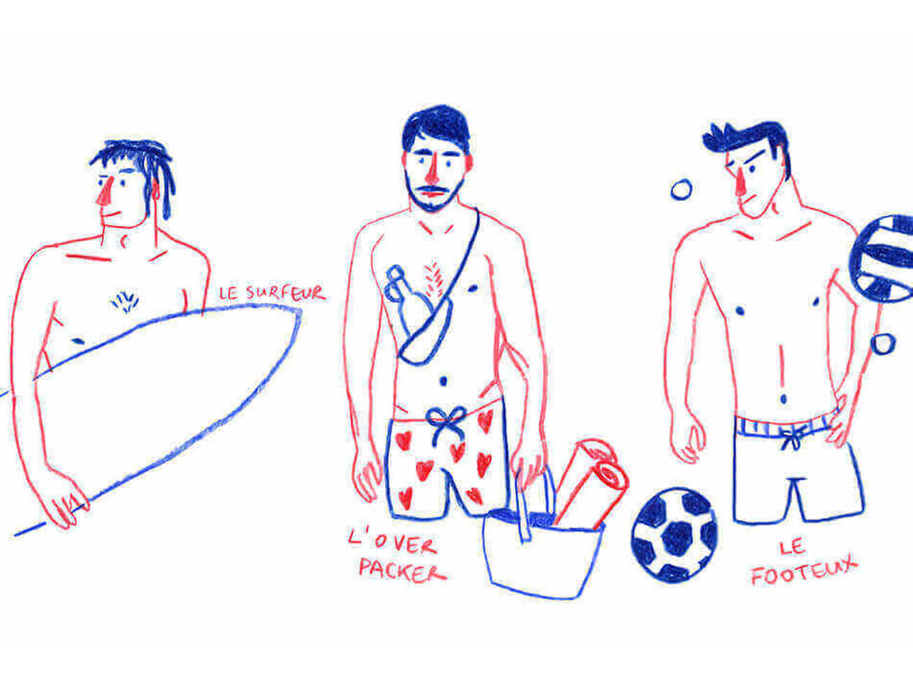 Men's swim shorts for every activities