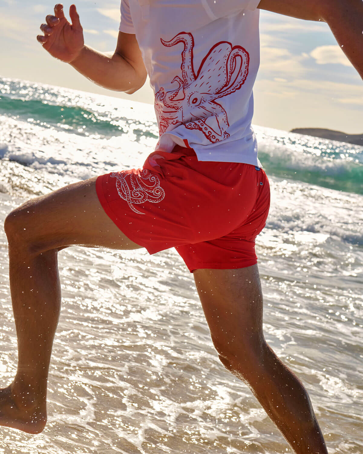 a man running