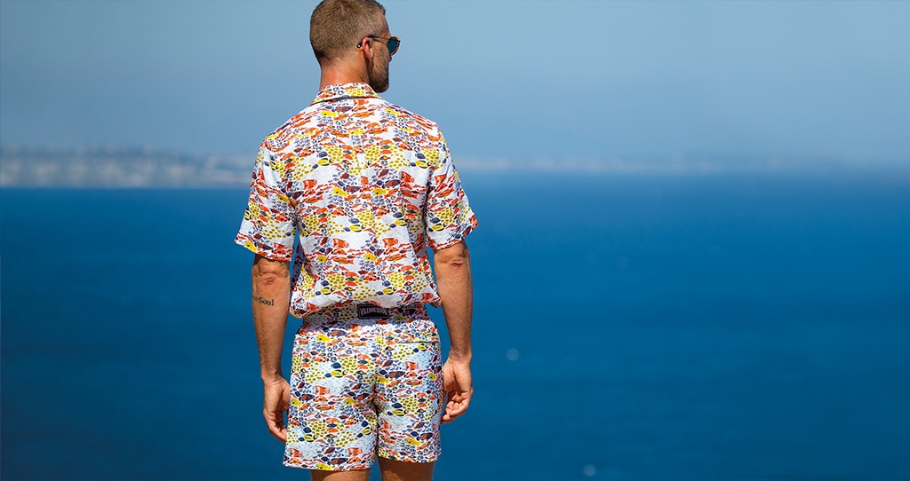 Family Fish Men Shirt and Men Swimwear