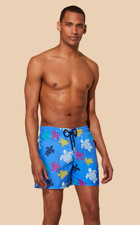 Classic-Fit Swim Trunks Big & Tall Half Pants for Boys Mens Loose Bathing Suits 