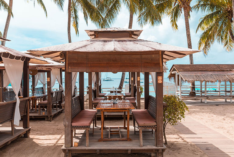 Martinique - Eating with your Feet in the Water