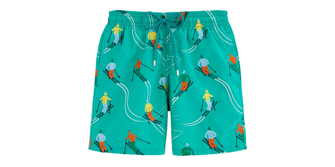 Mistral turquoise swim short for men