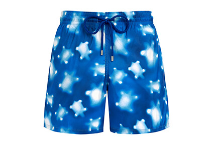 Short de bain homme léger Mahina bleu