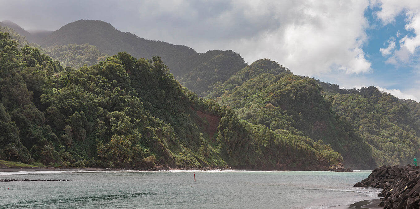 Martinique - für Abenteurer: die Strände mit schwarzem Sand im Norden