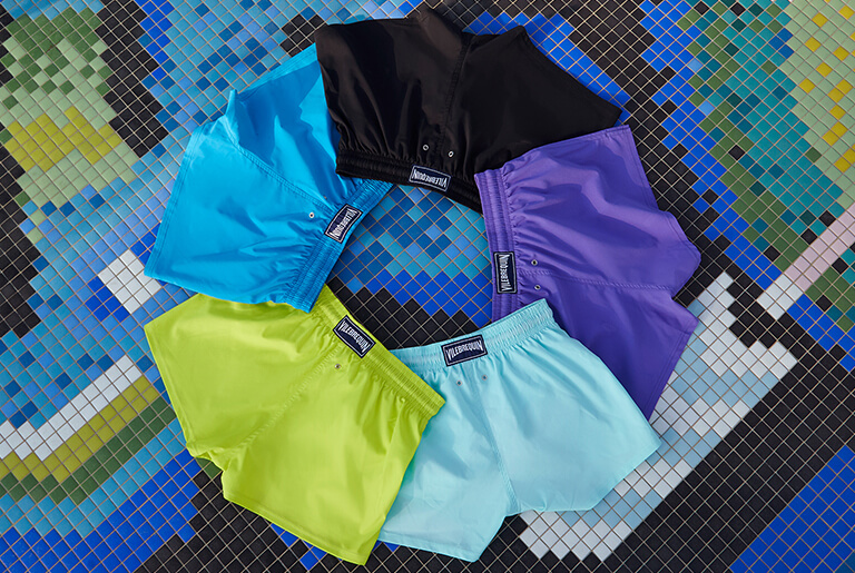 Turtles Men's swimwear blue and green