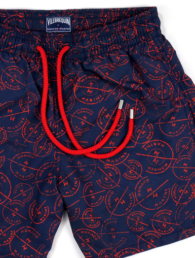 Printed swim short for men