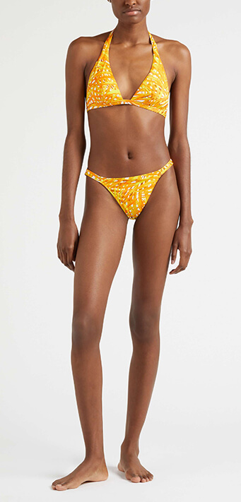 Women triangle bikini swimsuit