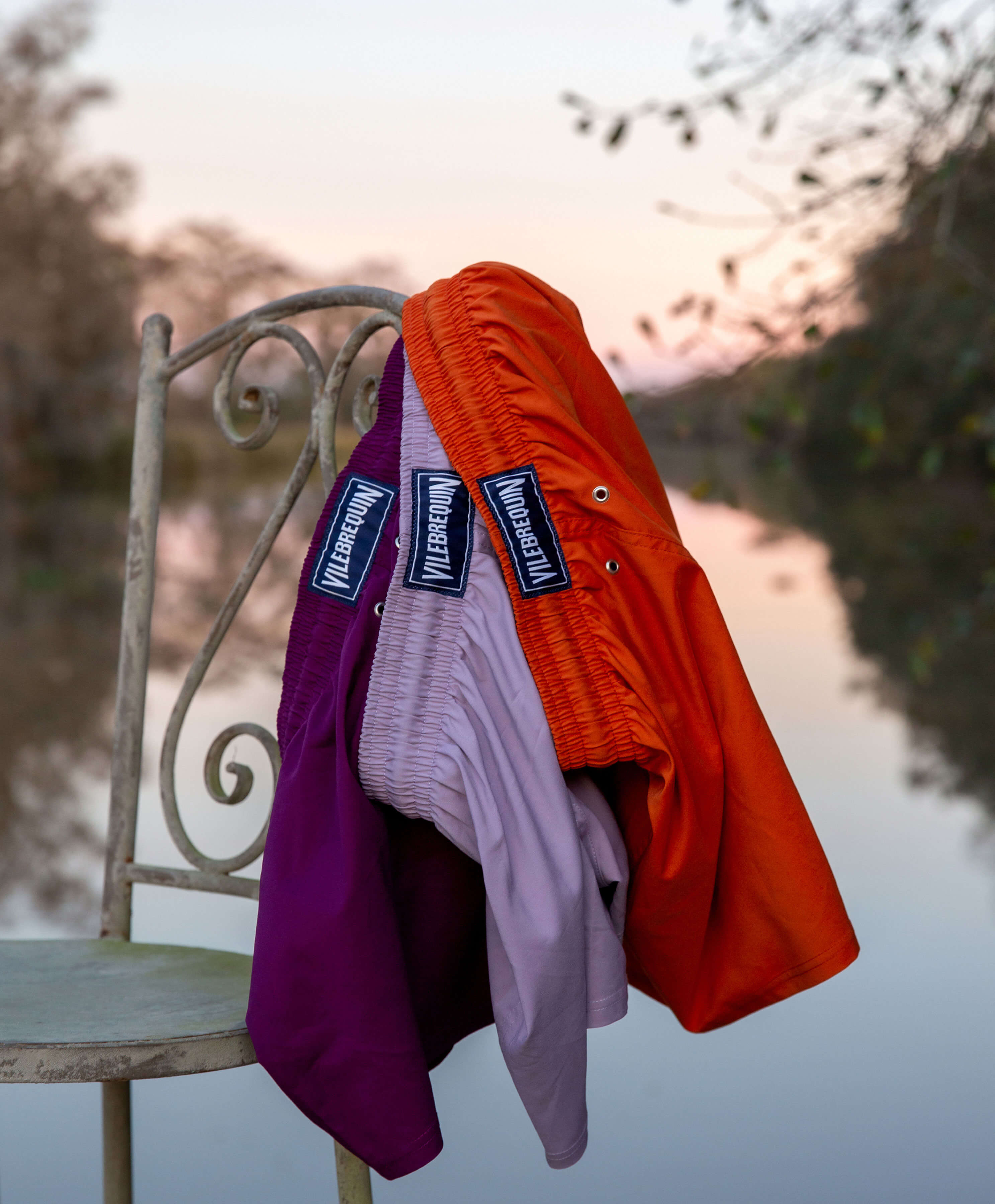  3 colors of swimshorts