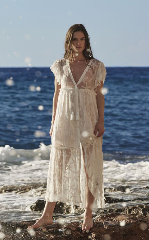 Robe de plage pour femme