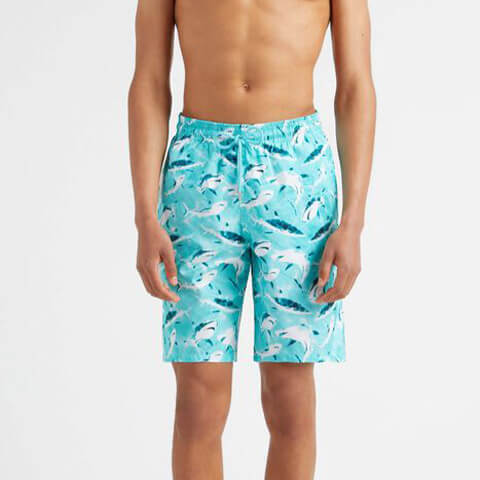 Men's swim short long classic