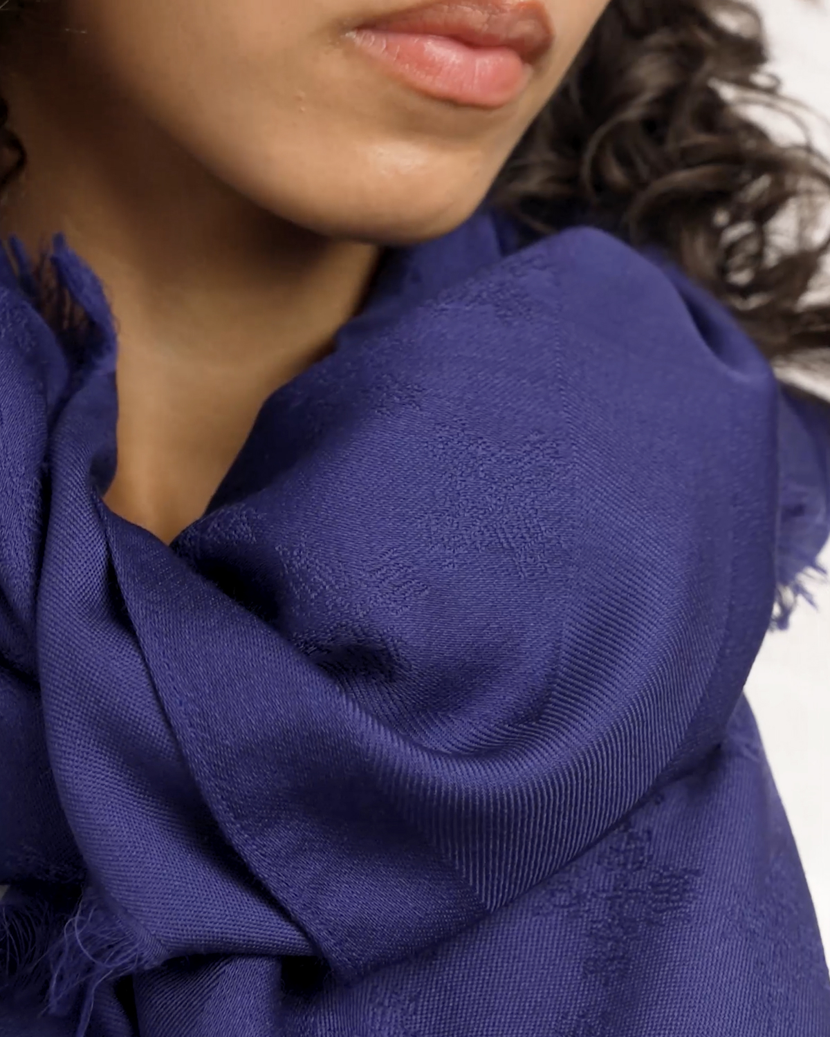 Turtle Monogram Scarf