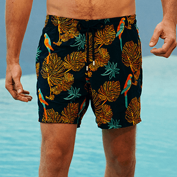 Vilebrequin embroidered men swimsuit