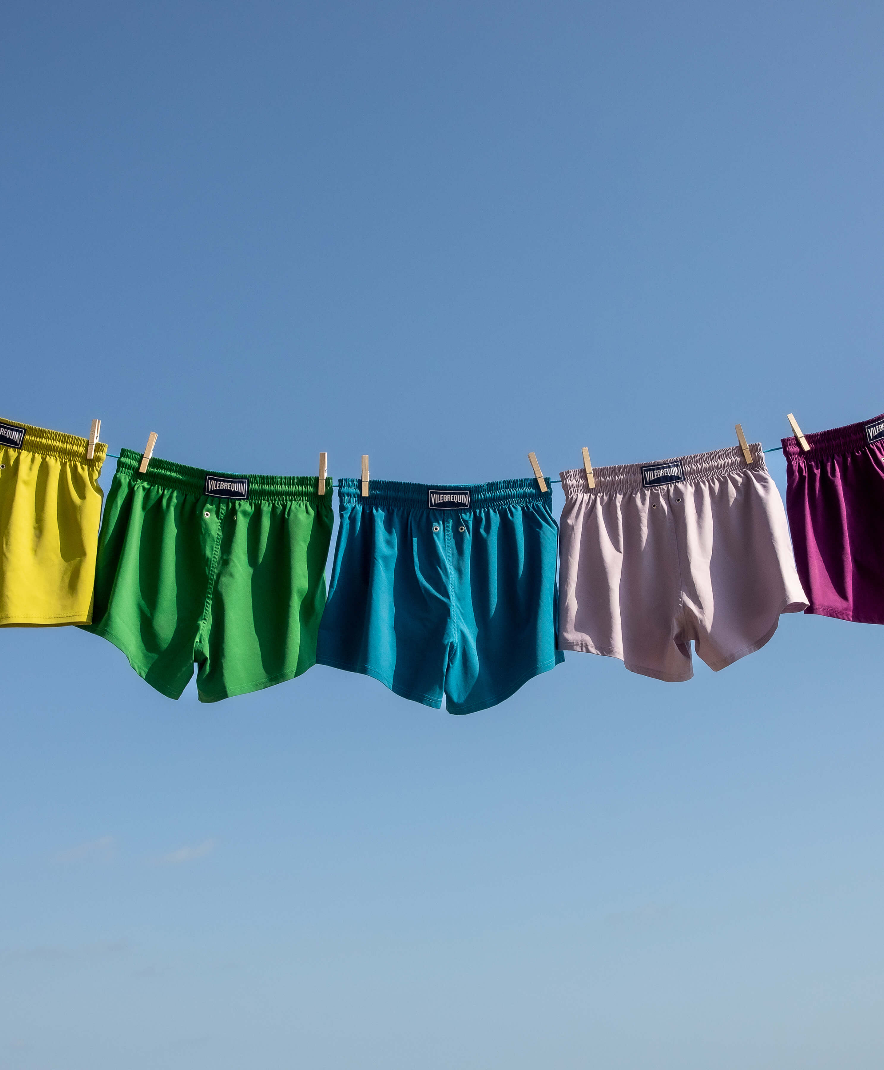 5 colors of swimshorts