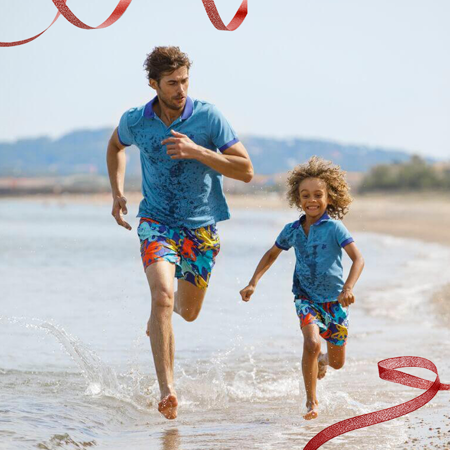 Costumi da bagno Amen Estate Spiaggia Trasparente Costume Da Bagno Pantaloncini da bagno ALBERO wollmischung 