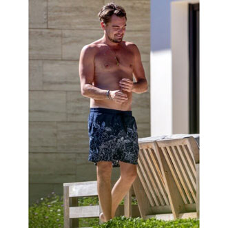 Leonardo DiCaprio's daily summer uniform - Vilebrequin