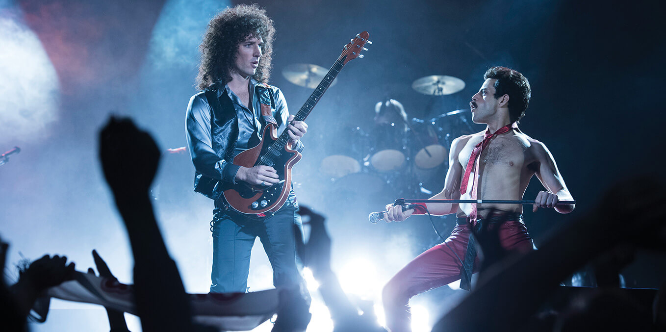 2 hommes du groupe Queen en concert, Vilebrequin