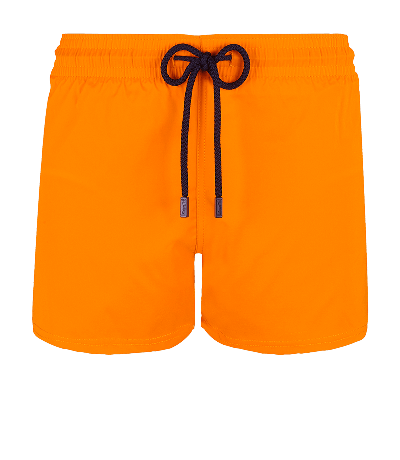 Maillot de bain homme court orange