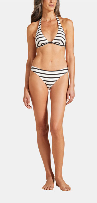 Women low-rise two-piece swimsuit
