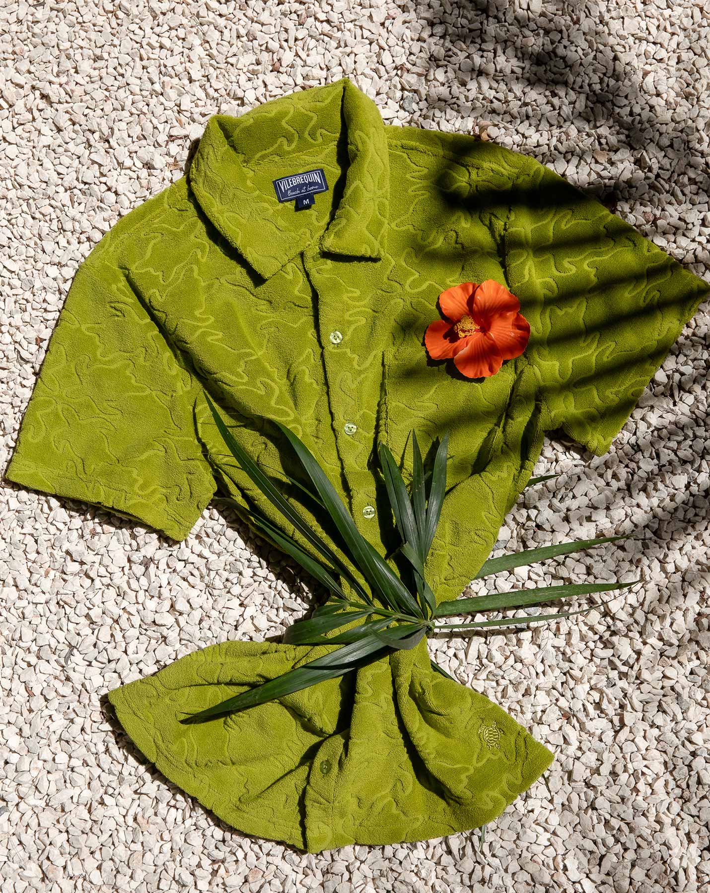 close up of a terry sweater