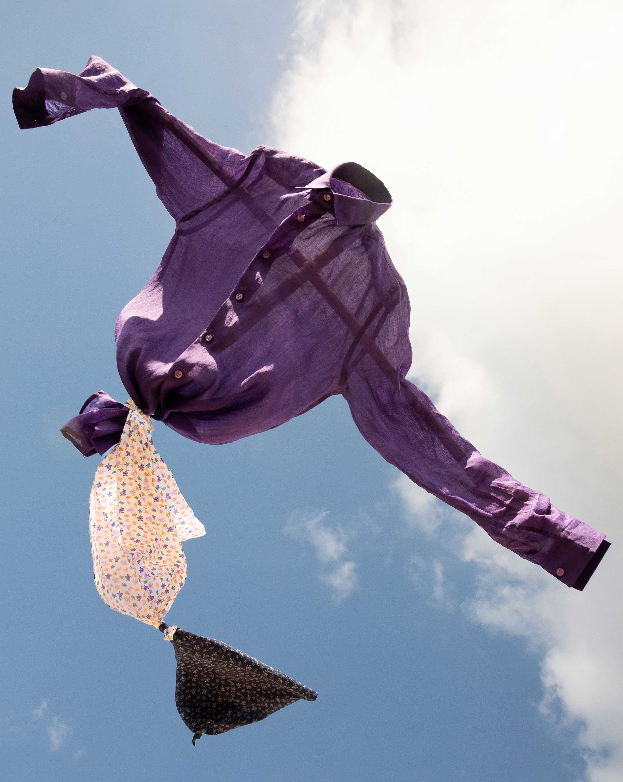 tres camisas de lino