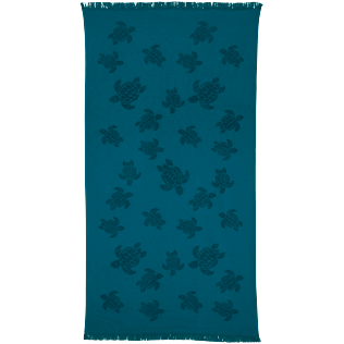 Others Solid - Beach Towel Fouta Jacquard Tortues, Spray front Others Solid - Beach Towel Fouta Jacquard Tortues, Spray front