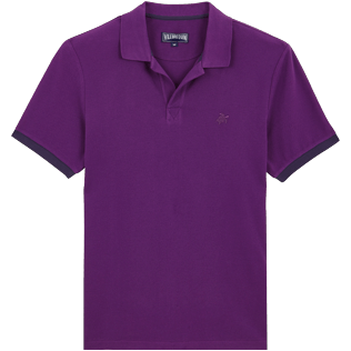 Men Others Solid - Men Cotton Polo Shirt Solid, Plum front Men Others Solid - Men Cotton Polo Shirt Solid, Plum front