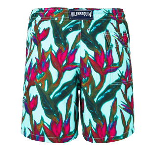 Men Classic / Moorea Printed - Men Swimtrunks Paradise 3D, Lagoon back Men Classic / Moorea Printed - Men Swimtrunks Paradise 3D, Lagoon back