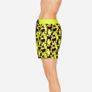 Homme Classique Moorea Imprimé - Maillot de bain Homme Happy Monkey Flocké, Chartreuse supp3 Homme Classique Moorea Imprimé - Maillot de bain Homme Happy Monkey Flocké, Chartreuse supp3