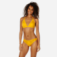Mujer Halter Liso - Top de bikini anudado alrededor del cuello con estampado Pois cortado a láser para mujer, Mango frontworn Mujer Halter Liso - Top de bikini anudado alrededor del cuello con estampado Pois cortado a láser para mujer, Mango frontworn
