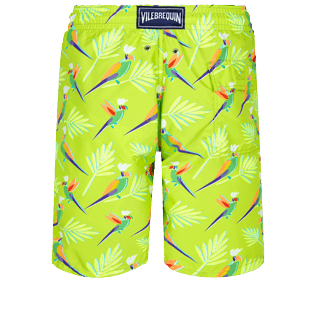 Men Long classic Printed - Men Long Swimwear Multicolore Parrots, Lemongrass back Men Long classic Printed - Men Long Swimwear Multicolore Parrots, Lemongrass back