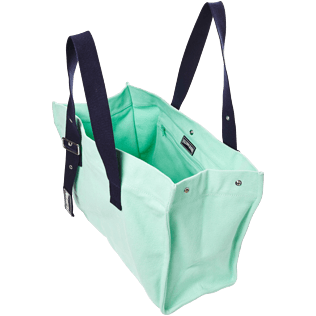 AUTRES Uni - Grand Sac de Plage en Coton Uni, Menthe supp2 AUTRES Uni - Grand Sac de Plage en Coton Uni, Menthe supp2
