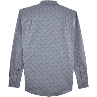 Camisetas Gráfico - Camisa en gasa de algodón con estampado Jacquard Tortues, Azul marino back Camisetas Gráfico - Camisa en gasa de algodón con estampado Jacquard Tortues, Azul marino back