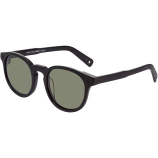 Andere Uni - Schwarze Azetat-Sonnenbrille, Zeiss-Gläser, Schwarz back Andere Uni - Schwarze Azetat-Sonnenbrille, Zeiss-Gläser, Schwarz back