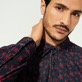 Men Others Printed - Men Corduroy Overshirt Micro Ronde Tortues, Navy details view 3