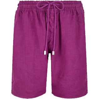 Men 111 Solid - Men Linen Bermuda Short Solid, Kerala front Men 111 Solid - Men Linen Bermuda Short Solid, Kerala front