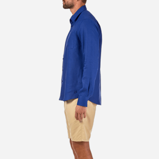 Men Others Solid - Men Linen Shirt Solid, Celestial supp3 Men Others Solid - Men Linen Shirt Solid, Celestial supp3