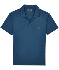 Men Others Solid - Men Tencel Polo Shirt Solid, Goa front view