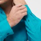 男款 Others 纯色 - 男士纯色亚麻衬衫, Ming blue 细节视图4