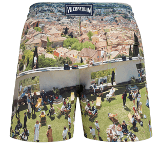 Uomo Classico Stampato - COSTUME DA BAGNO UOMO - Vilebrequin x Massimo Vitali, Tinta unita back Uomo Classico Stampato - COSTUME DA BAGNO UOMO - Vilebrequin x Massimo Vitali, Tinta unita back
