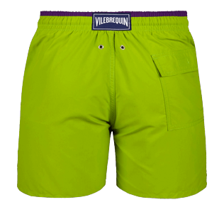 Men Classic Solid - Men swimtrunks Solid Bicolor, Cactus back Men Classic Solid - Men swimtrunks Solid Bicolor, Cactus back