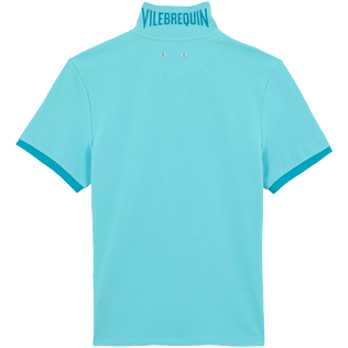 Men Others Solid - Men Cotton Pique Polo Shirt Solid, Lazulii blue back Men Others Solid - Men Cotton Pique Polo Shirt Solid, Lazulii blue back