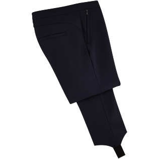 Femme Pantalons Uni - Pantalon fuseau, Bleu marine front Femme Pantalons Uni - Pantalon fuseau, Bleu marine front