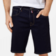 Men Others Solid - Men 5-Pocket Denim Bermuda Shorts, Dark denim w1 details view 1