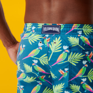 Homme CLASSIQUE LONG Imprimé - Maillot de bain homme Long Multicolore Parrots, Goa supp3 Homme CLASSIQUE LONG Imprimé - Maillot de bain homme Long Multicolore Parrots, Goa supp3
