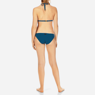 Mujer Braguitas Liso - Braguitas de bikini de talle alto Tuxedo para mujer, Spray backworn Mujer Braguitas Liso - Braguitas de bikini de talle alto Tuxedo para mujer, Spray backworn