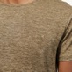 Hombre Autros Liso - Camiseta de lino de color liso unisex, Pepper heather detalles vista 3