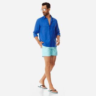 Men Classic Solid - Men swimtrunks Solid, Aquamarine supp2 Men Classic Solid - Men swimtrunks Solid, Aquamarine supp2