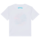 Autros Estampado - Camiseta de algodón con estampado Multicolore Medusa para niños, Blanco vista trasera