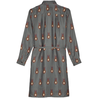 女款 Others 印制 - 女士 Paon Paon 真丝连衣裙, Navy back 女款 Others 印制 - 女士 Paon Paon 真丝连衣裙, Navy back