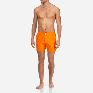 Men Flat belts Solid - Men Flat Belt Stretch swimtrunks Solid, Kumquat frontworn Men Flat belts Solid - Men Flat Belt Stretch swimtrunks Solid, Kumquat frontworn